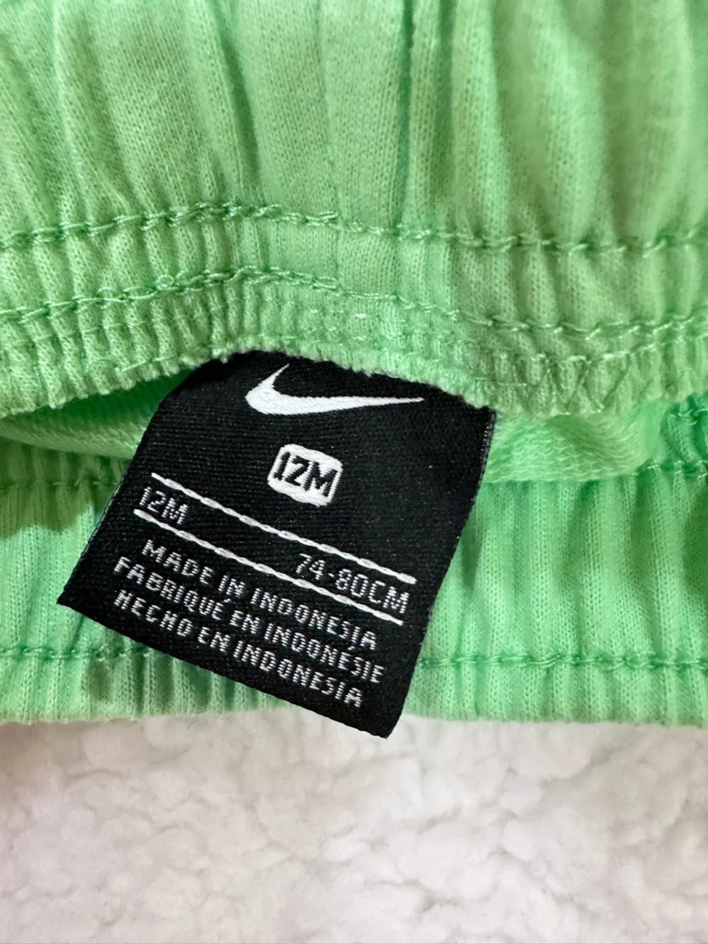 Girl’s Nike Pink & Green Short Set